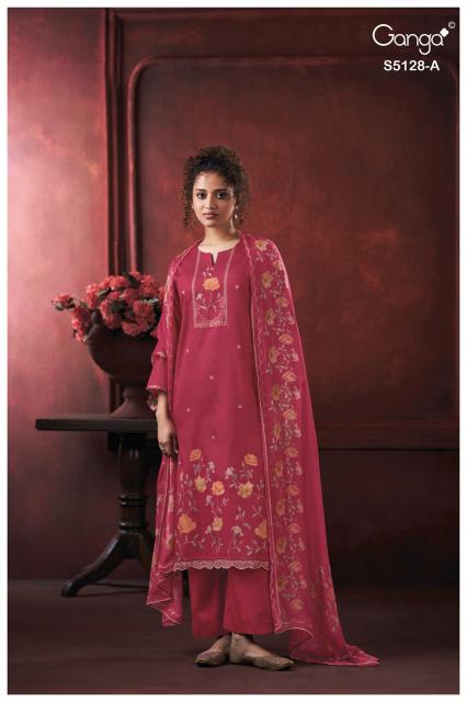 Ganga paridhi 5128 dress material wholesale market in lucknow